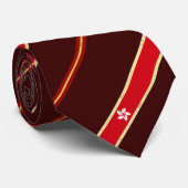Cravate Drapeau rayé de Hong Kong (Roulé)