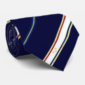 Cravate drapeau rayé de la Nouvelle-Orléans (Roulé)