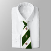 Cravate Drapeau rayé de l'Illinois (Attaché)