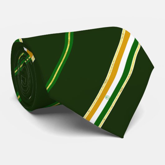 Cravate Drapeau rayé de Miami (Roulé)