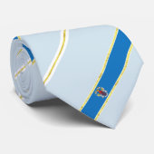 Cravate Drapeau rayé de Minsk (Roulé)