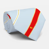 Cravate Drapeau rayé de Saragosse (Roulé)