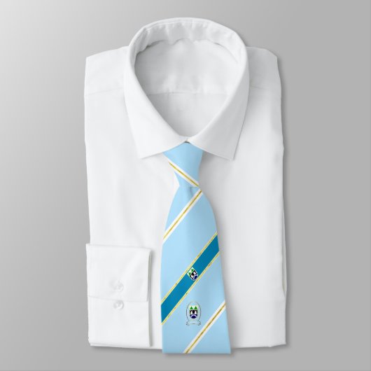 Cravate Drapeau rayé de Sarajevo (Attaché)