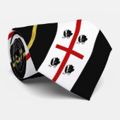Cravate Drapeau rayé de Sardegna (Roulé)