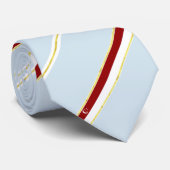 Cravate Drapeau rayé de Singapour (Roulé)