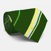 Cravate Drapeau rayé de Tcheliabinsk (Roulé)