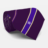 Cravate Drapeau rayé de Tokyo (Roulé)