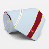 Cravate Drapeau rayé de Valladolid (Roulé)