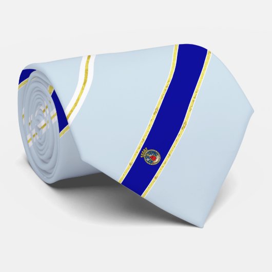 Cravate Drapeau rayé d'Oslo (Roulé)