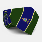 Cravate Drapeau rayé du Kansas (Roulé)