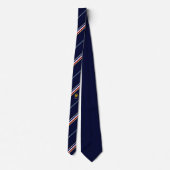 Cravate Drapeau rayé français (Dos)