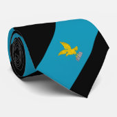 Cravate Drapeau rayé Friuli-Venezia Giulia (Roulé)