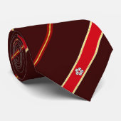 Cravate Drapeau rayé Leicester (Roulé)
