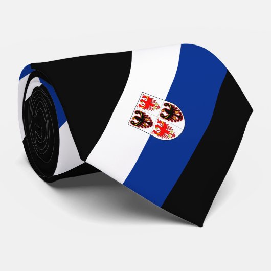 Cravate Drapeau rayé Trentino-Alto Adige (Roulé)