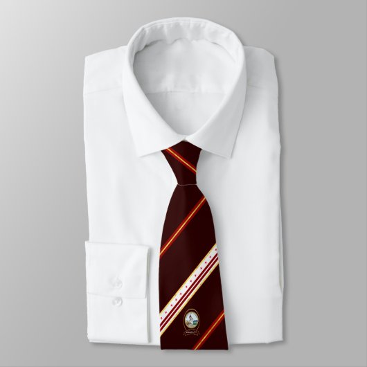 Cravate Drapeau rayé Washington D.C. (Attaché)