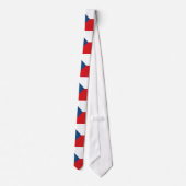 Cravate Drapeau République tchèque (Dos)