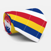 Cravate Drapeau roumain (Roulé)