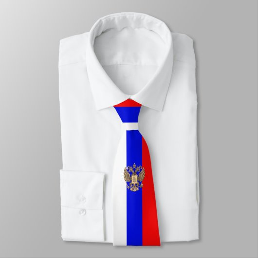 Cravate Drapeau russe (Attaché)
