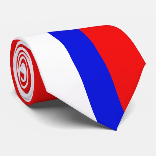 Cravate Drapeau russe (Roulé)