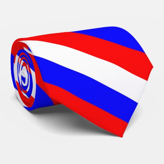 Cravate Drapeau russe (Roulé)