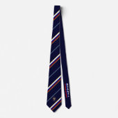 Cravate Drapeau russe de rayures (Devant)