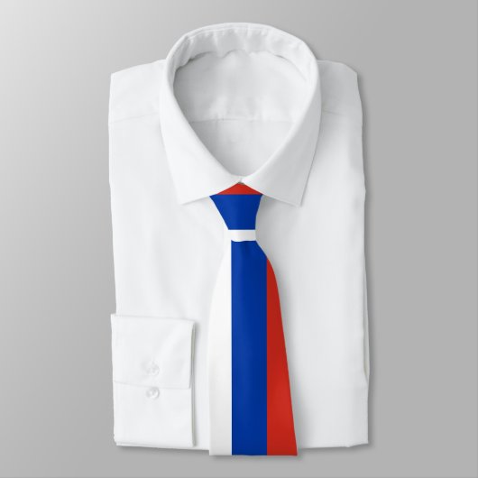 Cravate Drapeau russe (Russie) (Attaché)