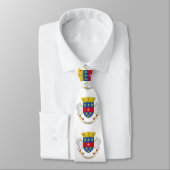 Cravate Drapeau Saint-Barthélemy (Attaché)