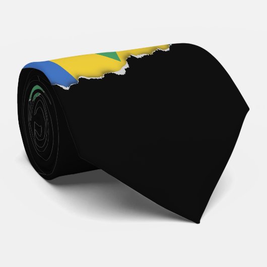 Cravate Drapeau Saint-Vincent (Roulé)
