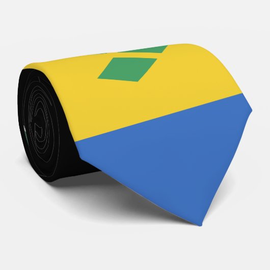 Cravate Drapeau Saint-Vincent (Roulé)