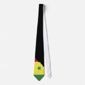 Cravate Drapeau sénégalais (Devant)