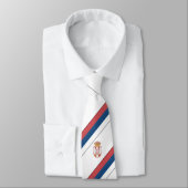 Cravate Drapeau serbe (Attaché)