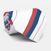 Cravate Drapeau serbe (Roulé)
