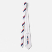 Cravate Drapeau serbe (Dos)
