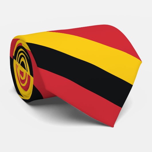 Cravate Drapeau simple de l'Allemagne (Roulé)