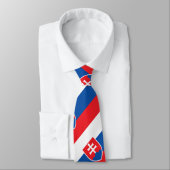Cravate Drapeau Slovaquie (Attaché)