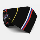 Cravate Drapeau slovène de rayures (Roulé)