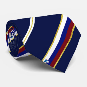 Cravate Drapeau slovène de rayures