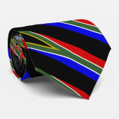 Cravate Drapeau sud-africain (Roulé)