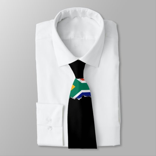 Cravate Drapeau sud-africain (Attaché)