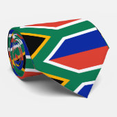 Cravate drapeau sud-africain (Roulé)