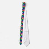 Cravate drapeau sud-africain (Dos)