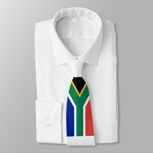 Cravate Drapeau sud-africain (Attaché)