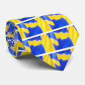 Cravate Drapeau suédois (Roulé)