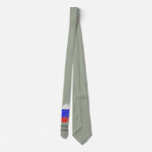 Cravate Drapeau tactile russe (Dos)