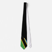 Cravate Drapeau tanzanien (Devant)