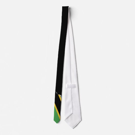Cravate Drapeau tanzanien (Dos)