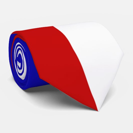 Cravate Drapeau tchèque (Roulé)