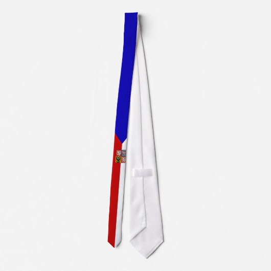 Cravate Drapeau tchèque (Dos)