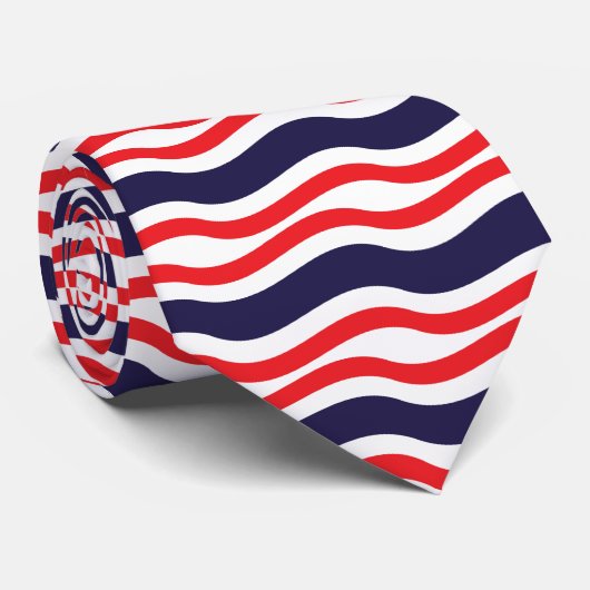 Cravate Drapeau thaïlandais (Roulé)