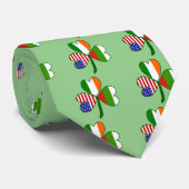 Cravate Drapeau Trèfle Bulgare (Roulé)